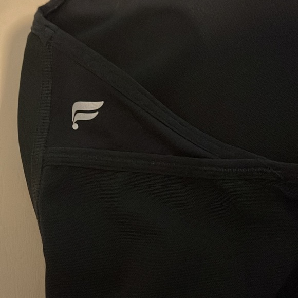 FABLETICS high impact sports bra (black) with zipper front PLUS SIZE 4X - Picture 4 of 5